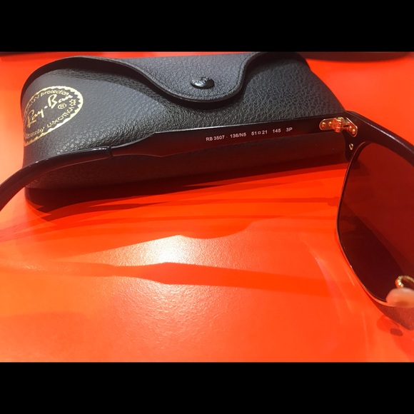 Rayban Clubmaster Aluminum Sunglasses - Picture 3 of 4